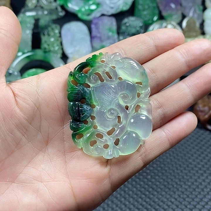 吊坠紫金钵盂菩提