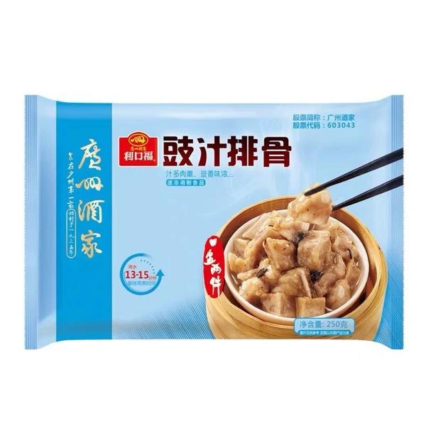 LIKOFU/利口福豉汁排骨250g排骨同城配