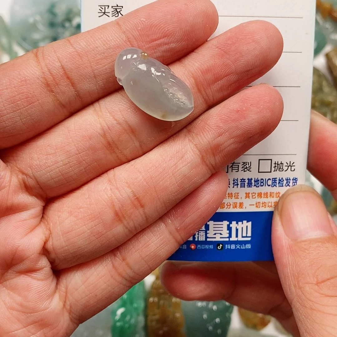 颈饰未镶嵌翡翠蟹钳