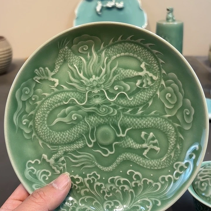 瓷片龙泉青瓷福利青瓷