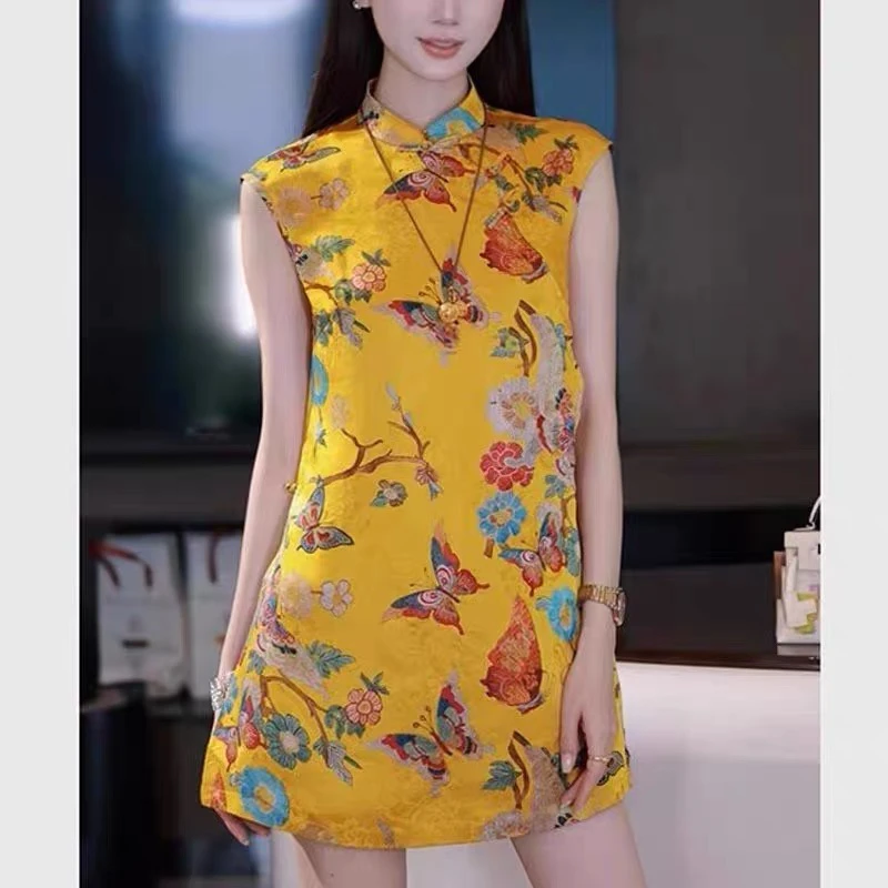 南油朱朱5黄色蝴蝶衬衣1109