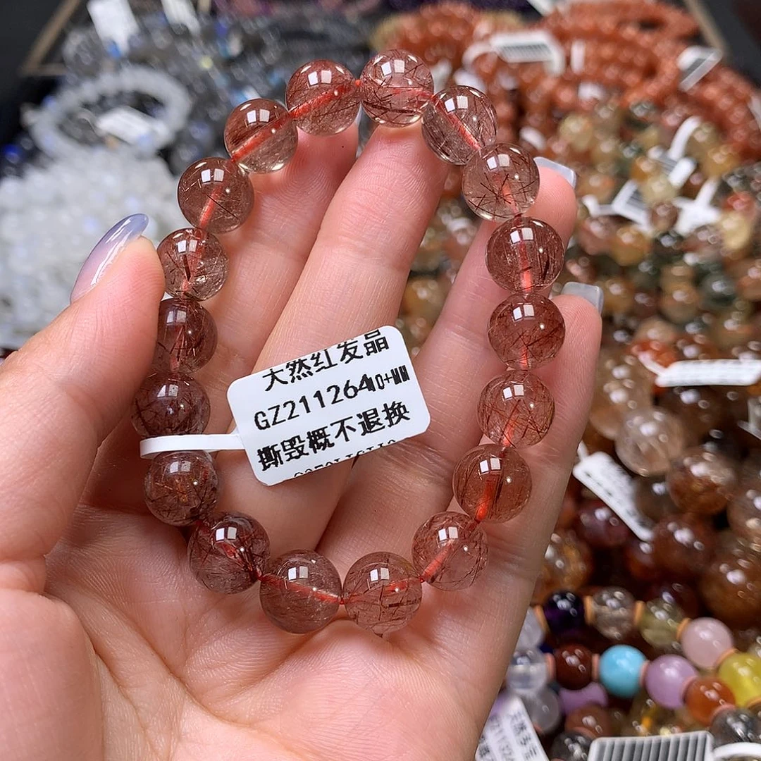 水晶手链未镶嵌，