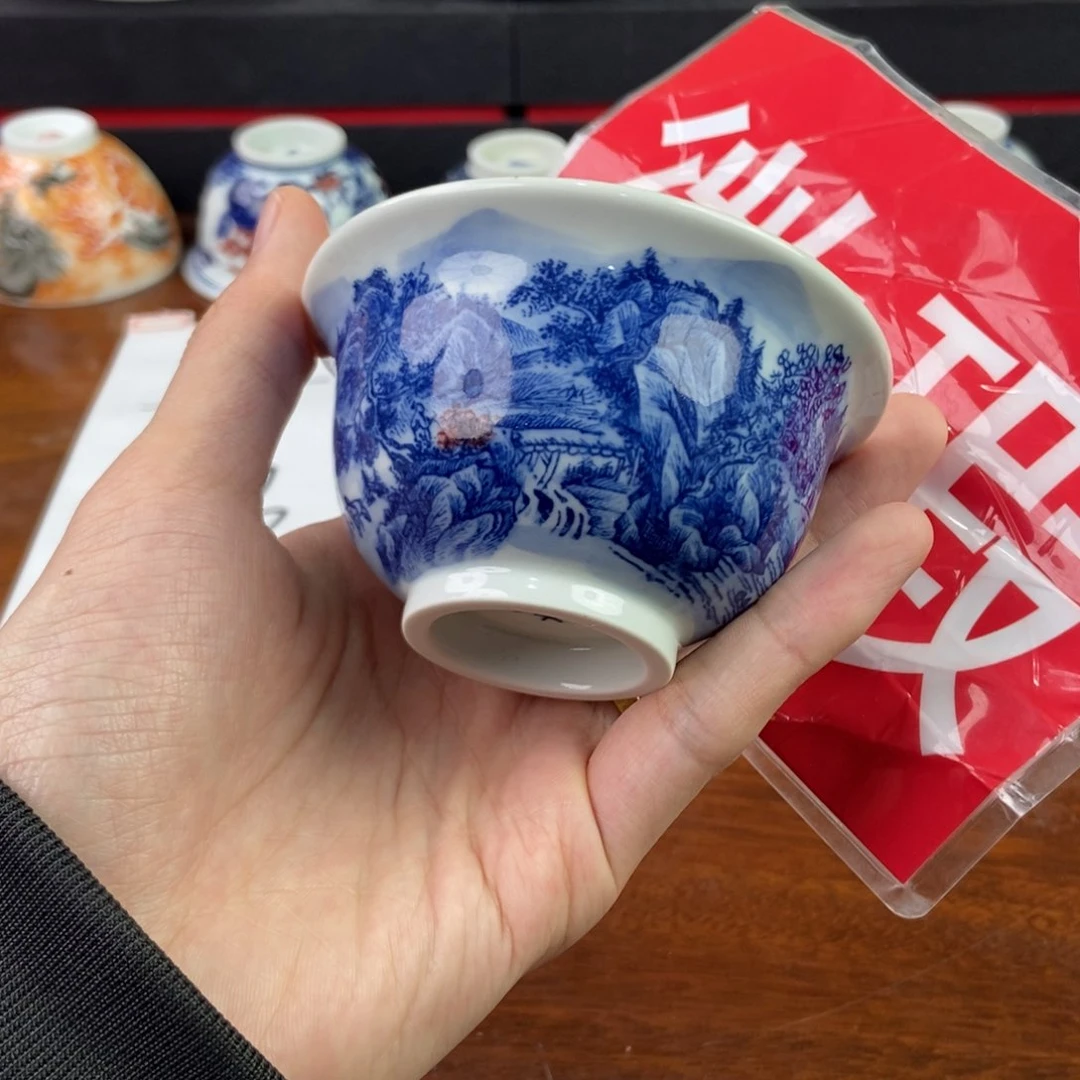 杯景德镇手绘陶瓷艺术