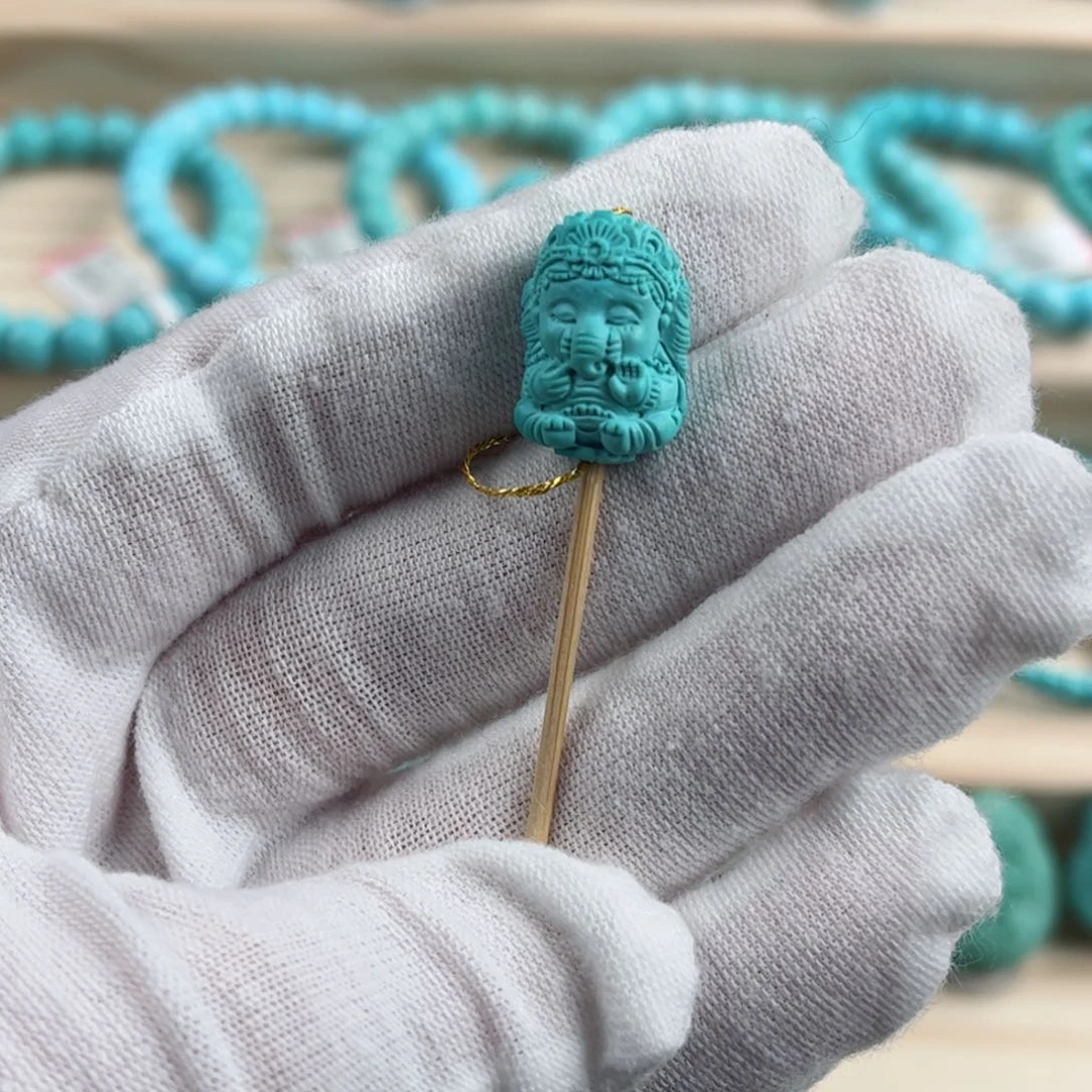 未镶嵌绿松石配饰