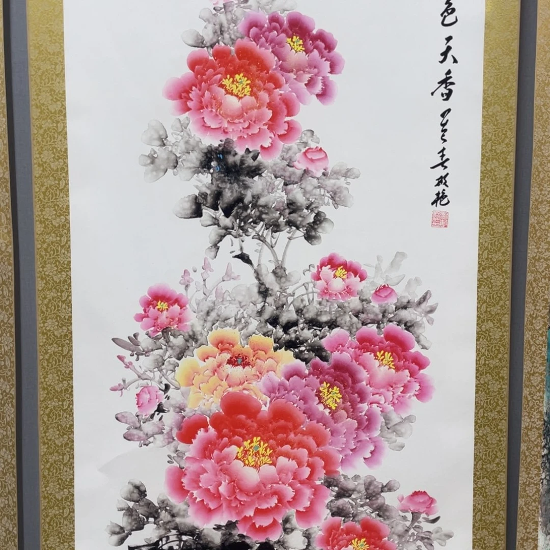 国画老师手笔手绘作品y