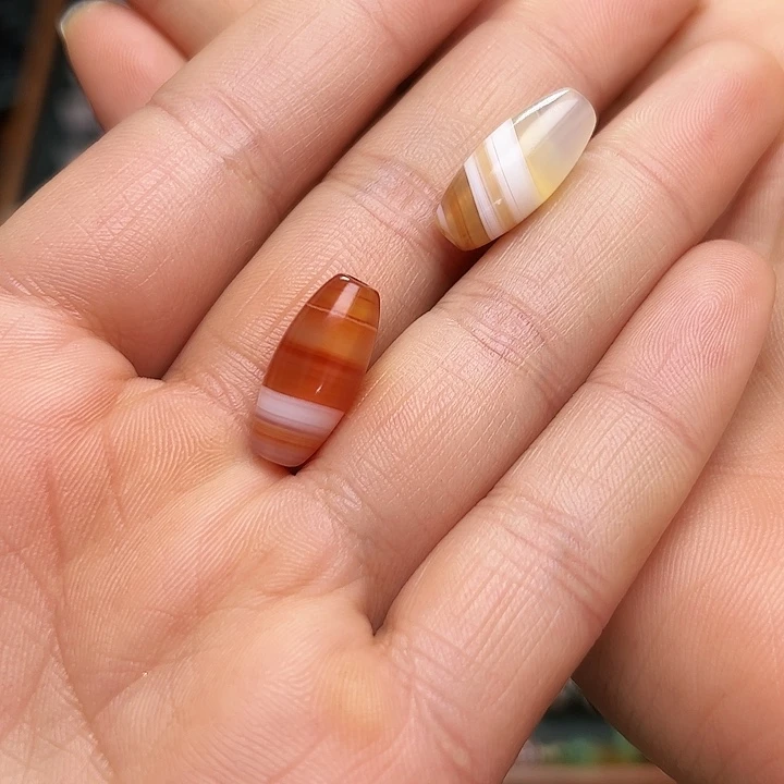 二***胖玛瑙/玉髓未镶嵌吊坠(不含链)