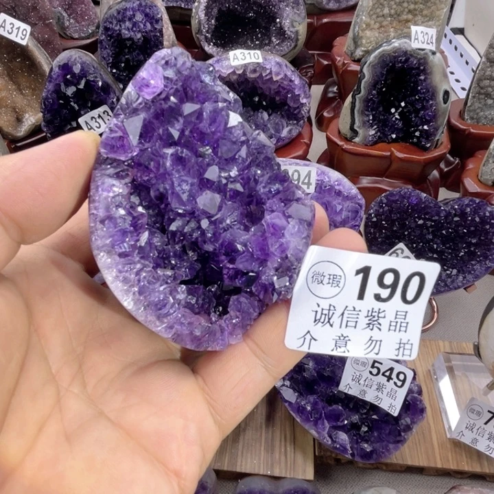 未镶嵌大型摆件（非配饰）紫晶