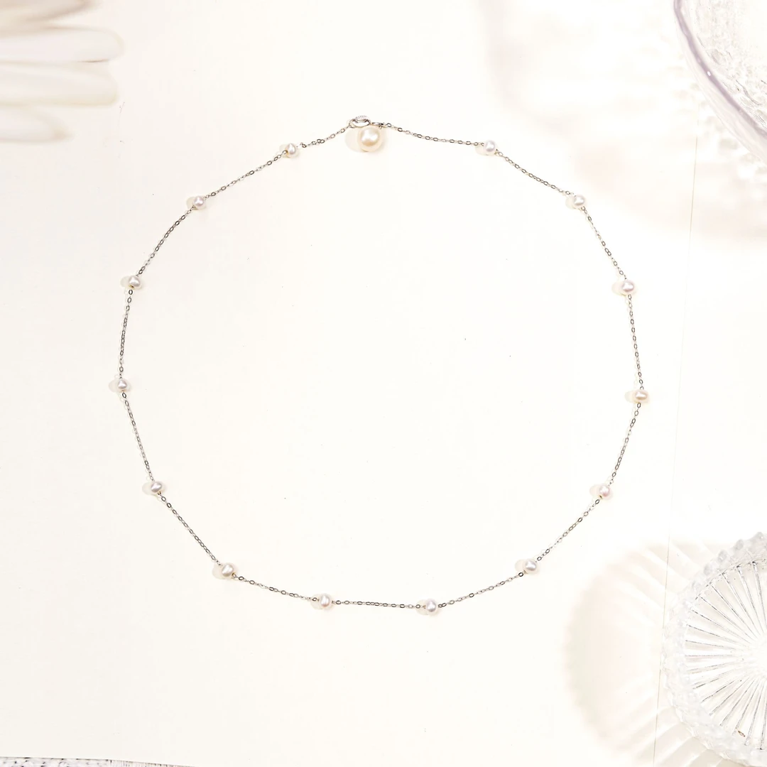 淡水珍珠满天星项链