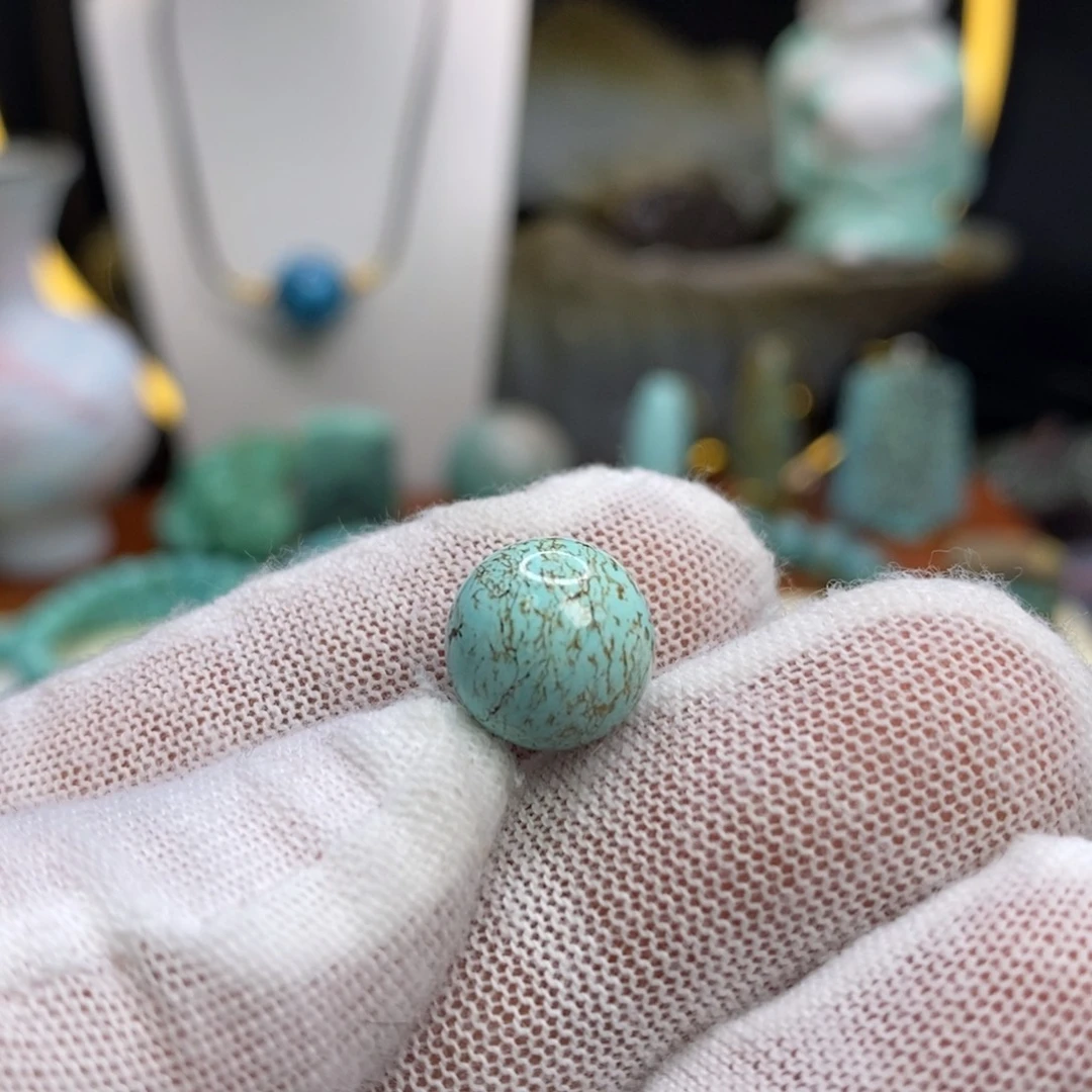 绿松石未镶嵌珠宝半成品11.1