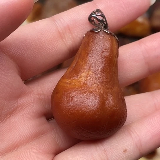 定制蜜蜡订制海漂吊坠