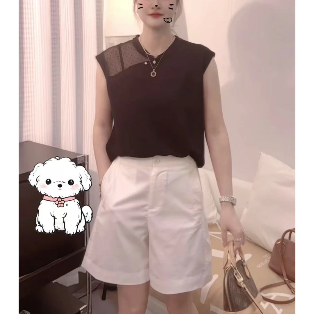 芳芳家【织语】细腻亲肤~柔软不扎身!  夏季简约气质百搭显瘦针织衫