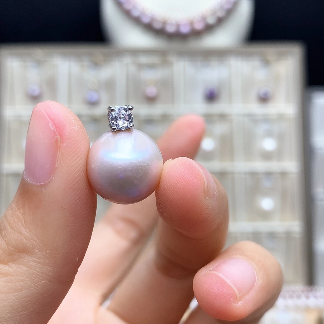 淡水珍珠合金颈饰