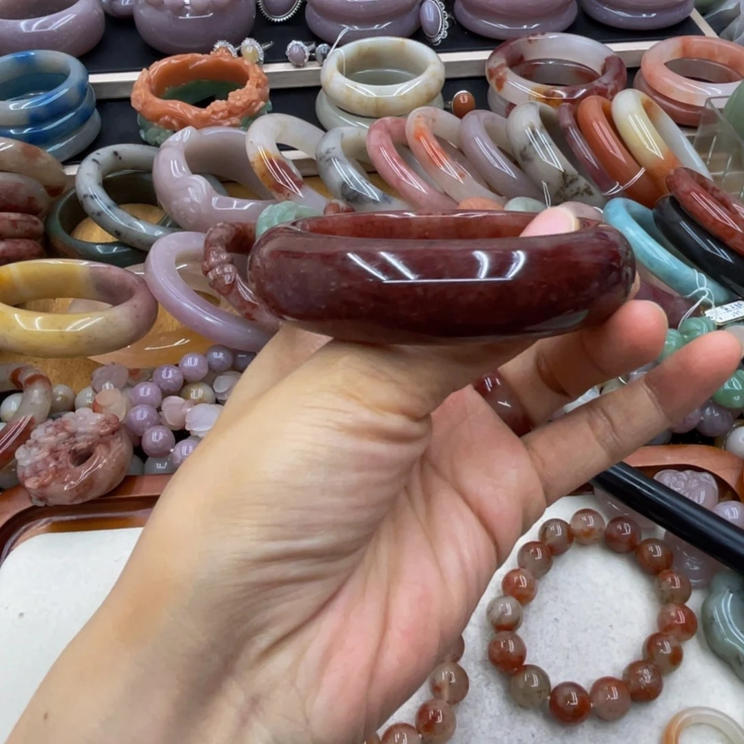 石英岩玉圈口58/59未镶嵌洛