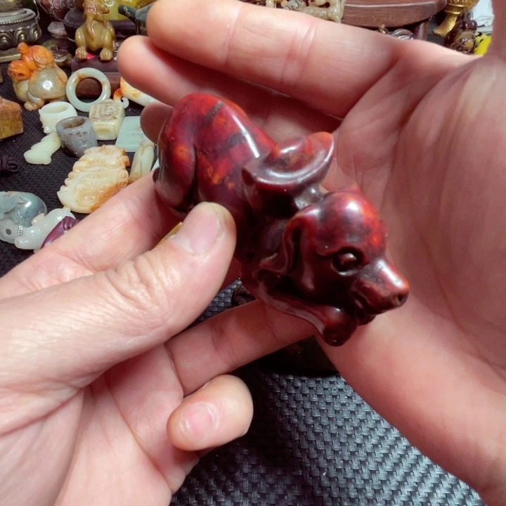 滴血莲花菩提吊坠扮**虎