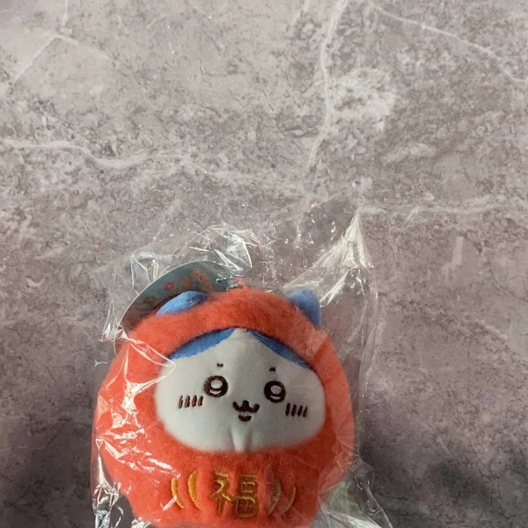 毛绒达摩小八挂件