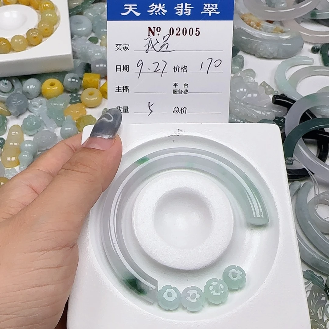 我***大翡翠未镶嵌颈饰555