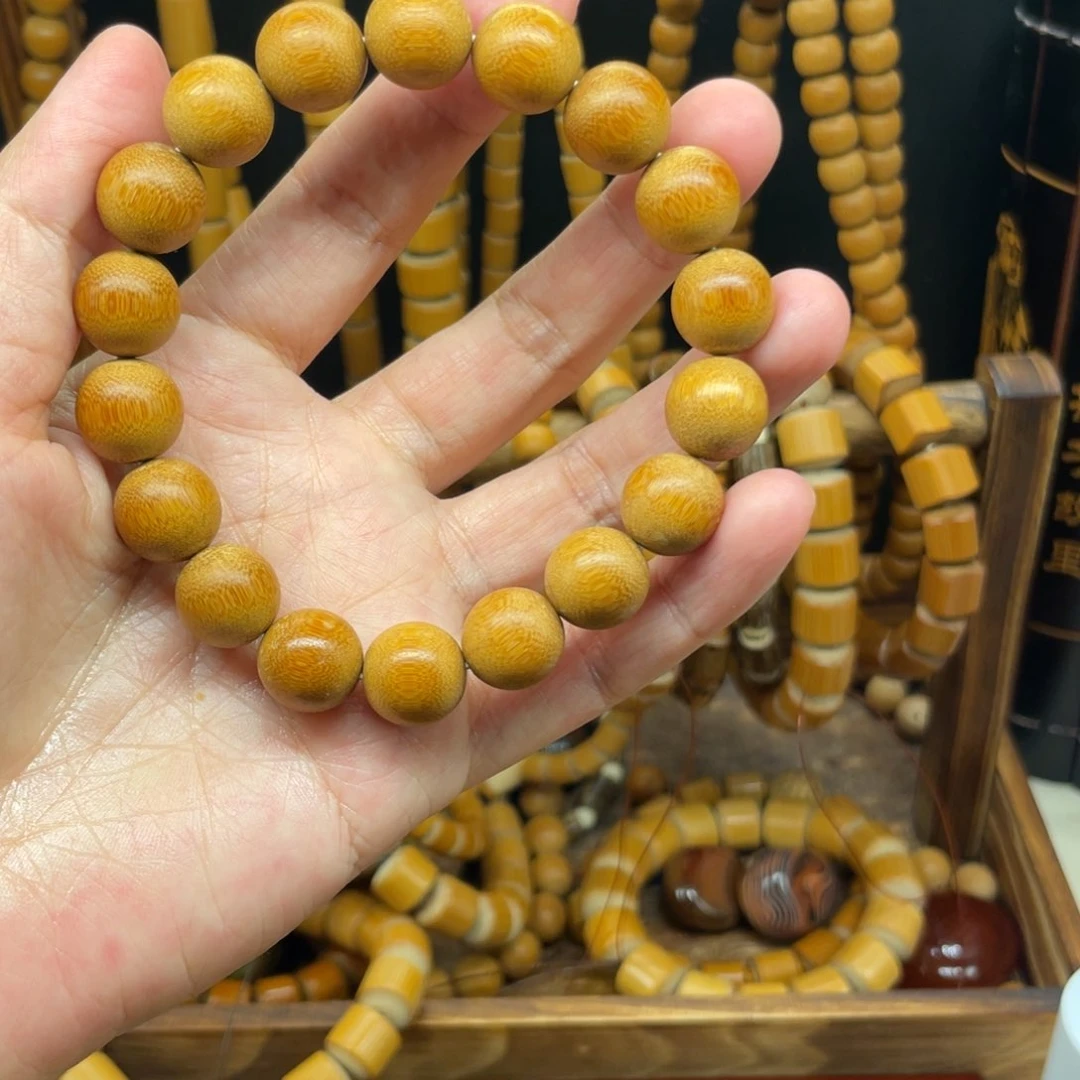 我****?1.2正圆实心玉竹手串18粒