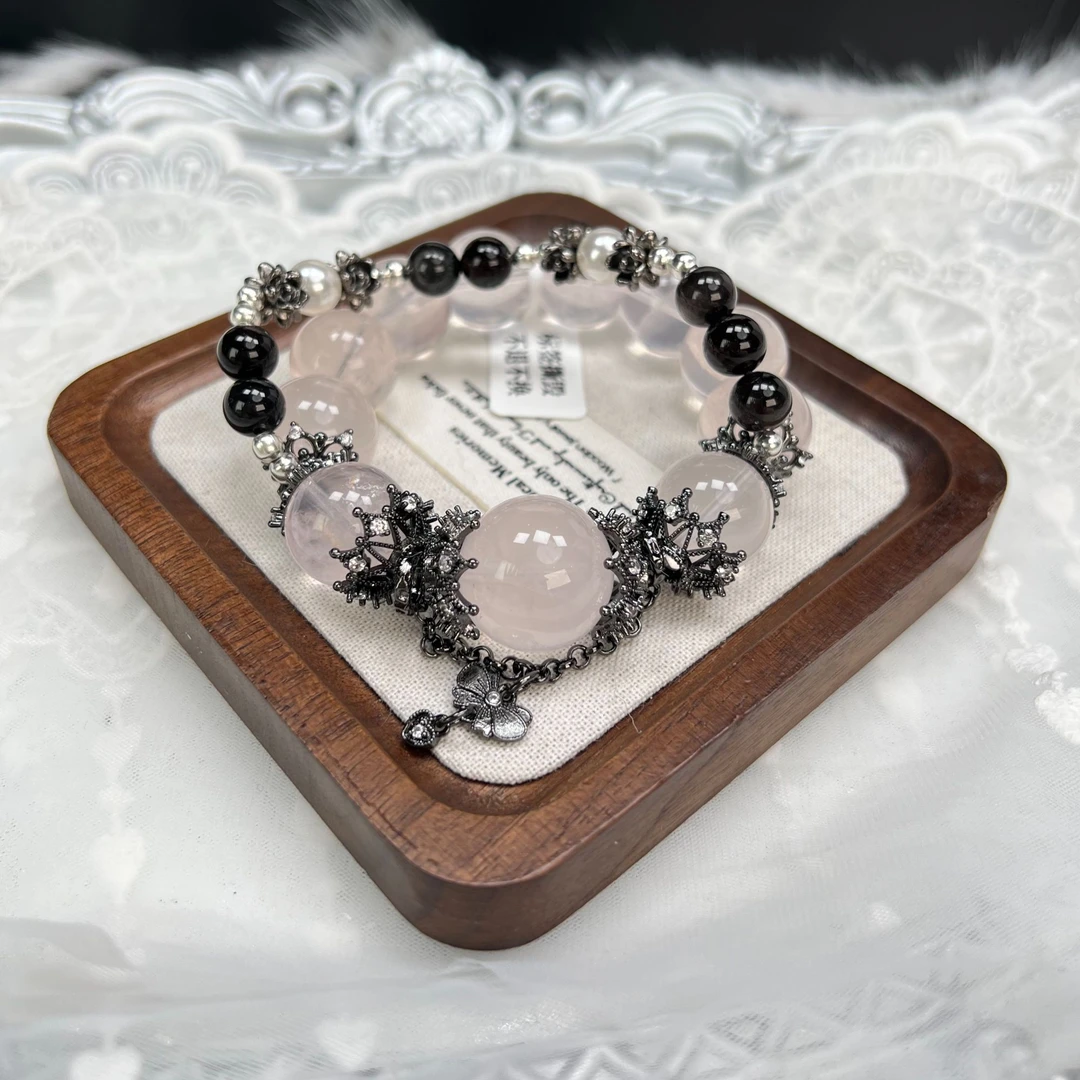 【SCARLETT斯佳丽】B338 莫粉 天然水晶，默认微瑕，多样性发货