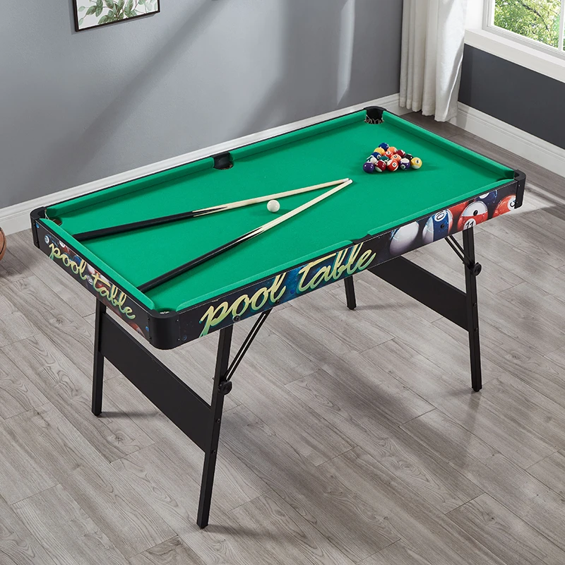 可折叠儿童台球桌家用室内娱乐多功能迷你练习桌球台亲子玩具球桌