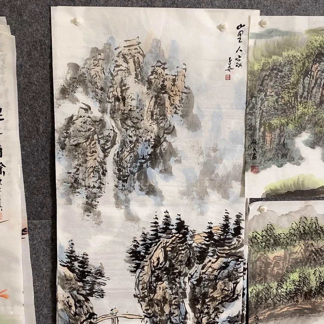 国画手写手绘国画作品114