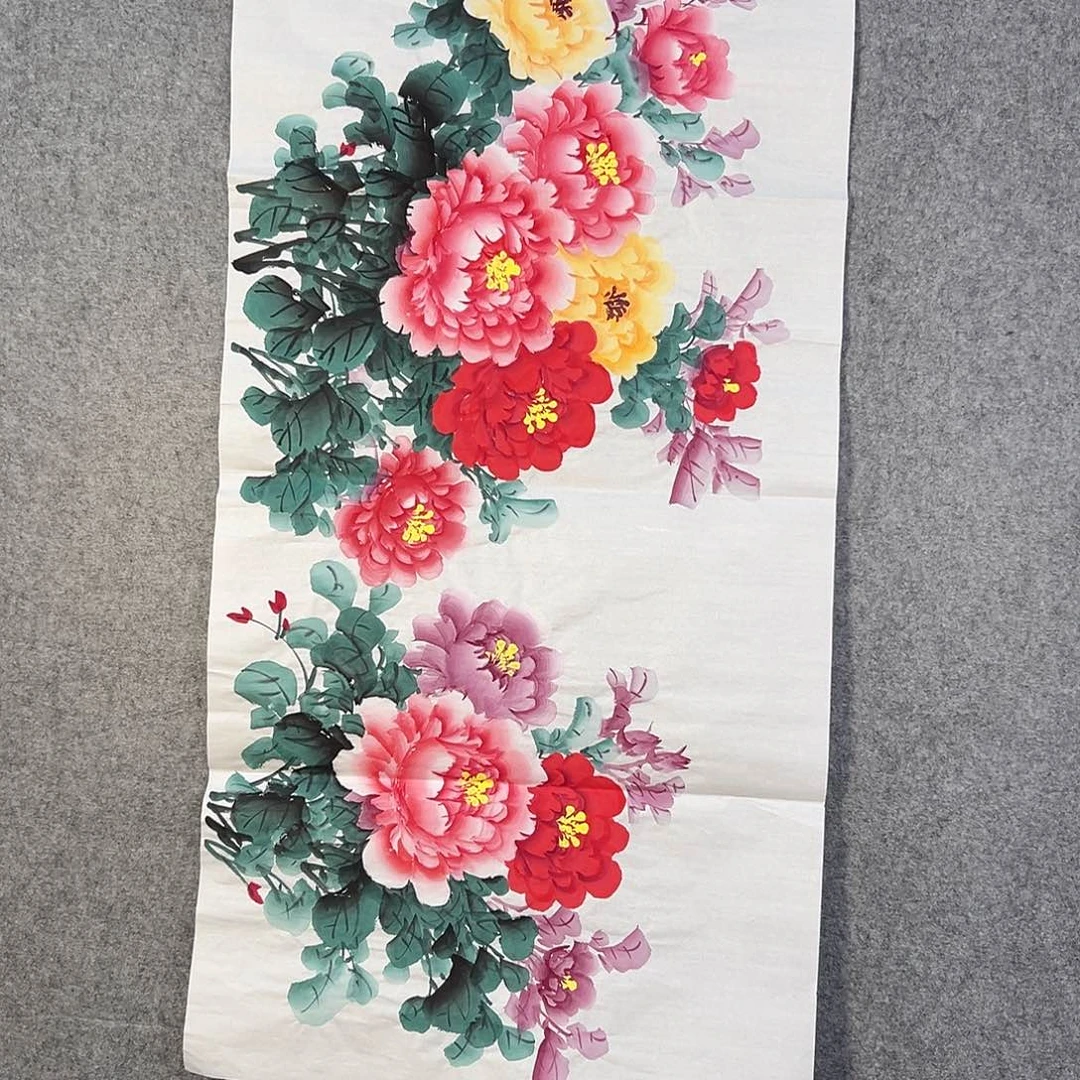 国画478 牡丹之花之香飘四时