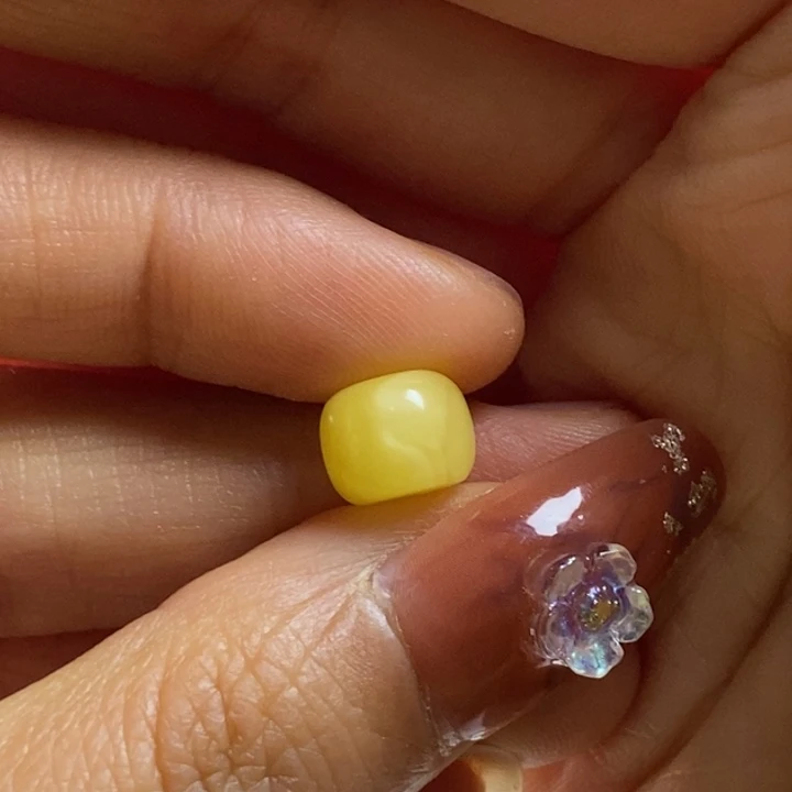未镶嵌蜜蜡裸石姜*尺寸9，微瑕