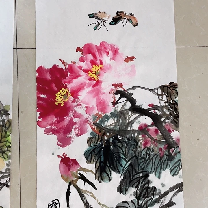 国画张圣敏先生纯手绘作品