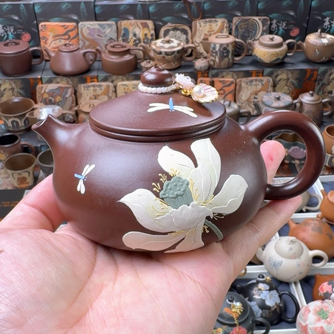 茶壶紫砂200cc特价no退no换