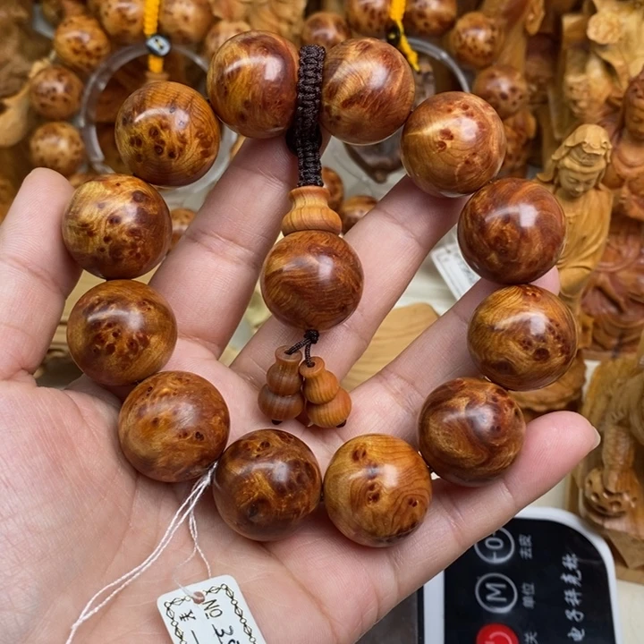 柏木小*莲崖柏瘤疤手串6