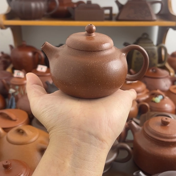 茶壶紫砂150cc降坡半手