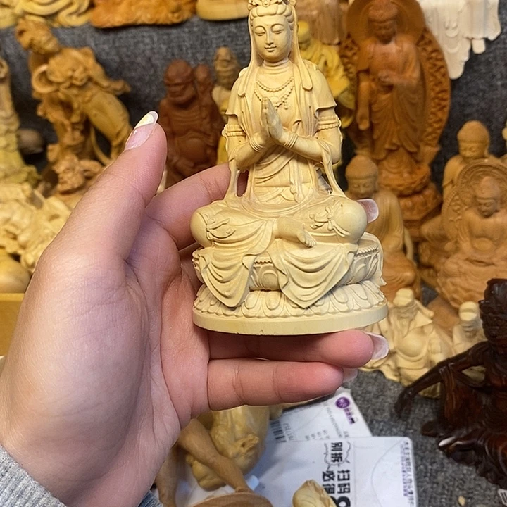 黄杨木黄杨木瑕疵观音