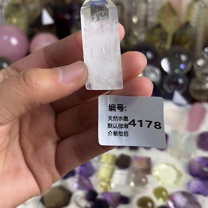 水晶未镶嵌颈饰柱