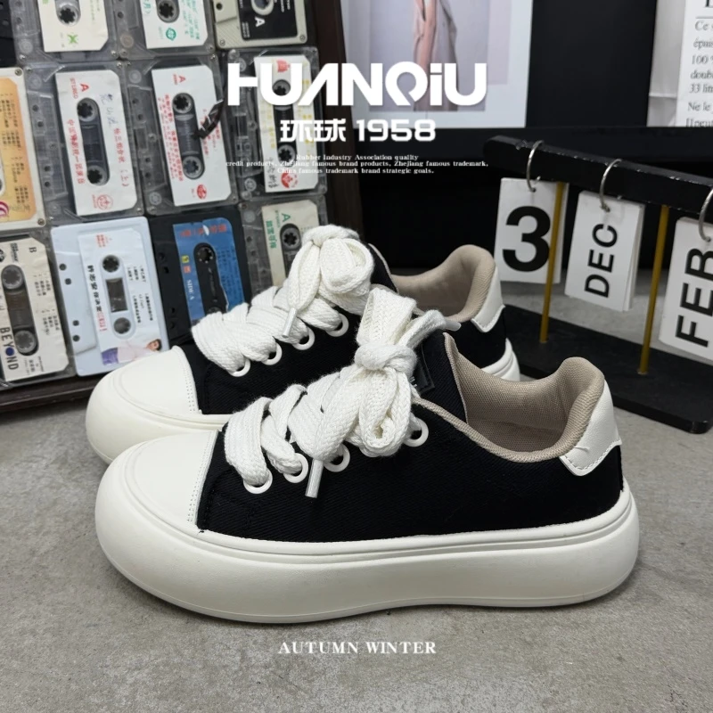 环球复古厚底休闲鞋减震防滑高颜值帅气款男鞋2025春季新款运动鞋