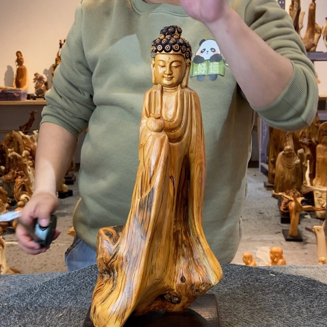 柏木（崖柏）太行崖柏根雕摆件