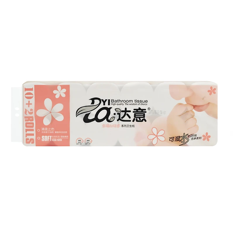 达意幸福的味道12卷卫生纸1700g