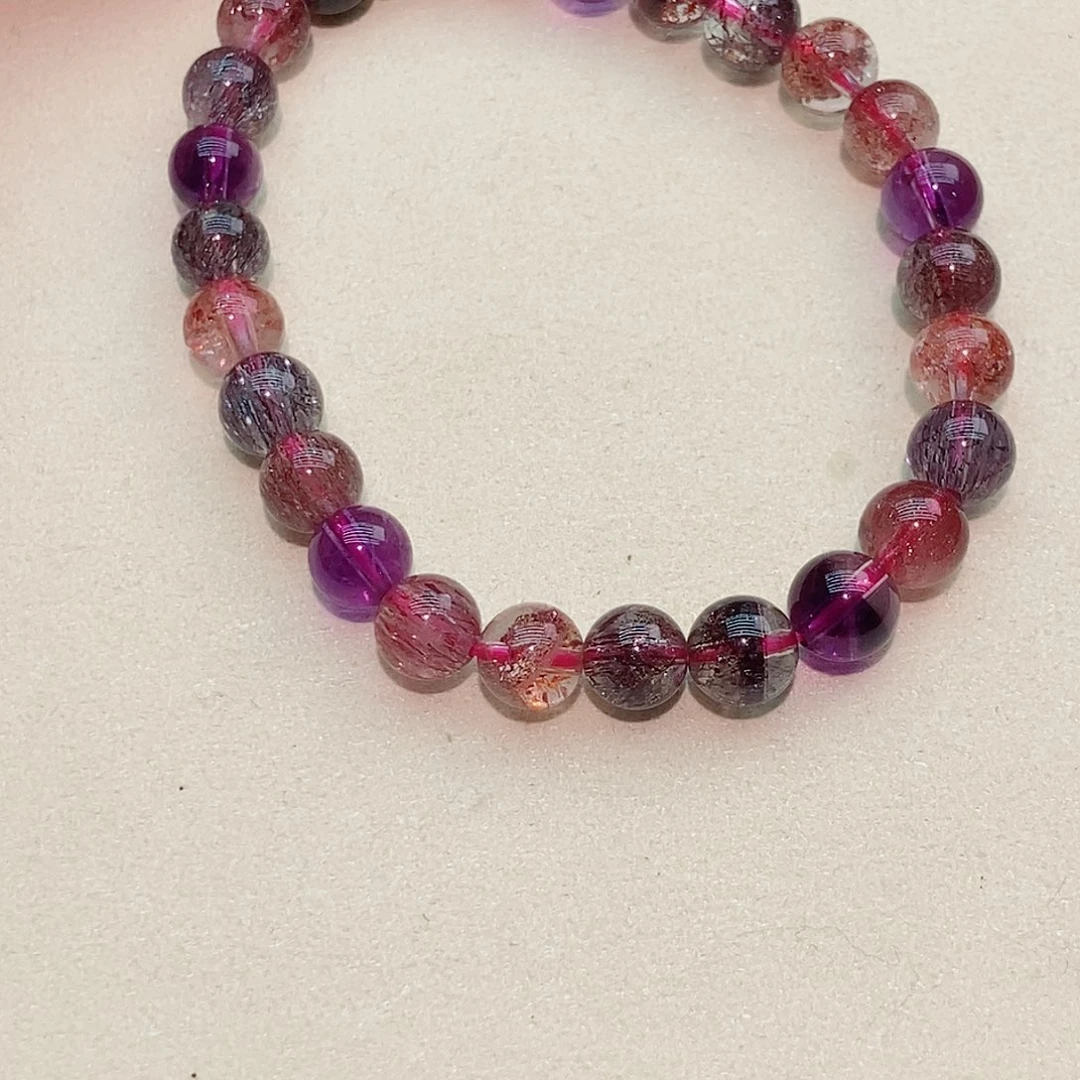 水晶手链未镶嵌卡7A17超七