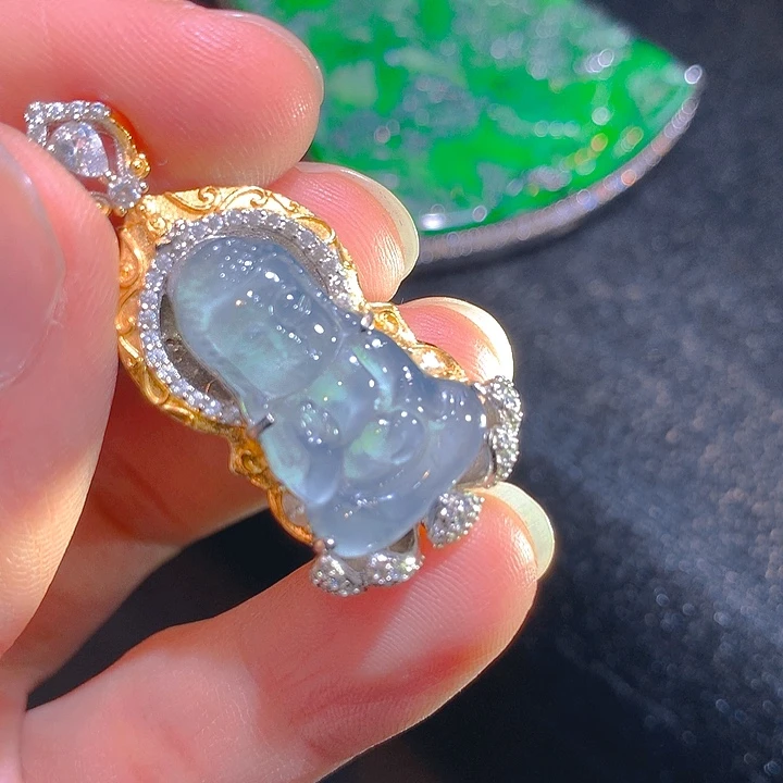 【闪购商品】翡翠颈饰未镶嵌翡翠