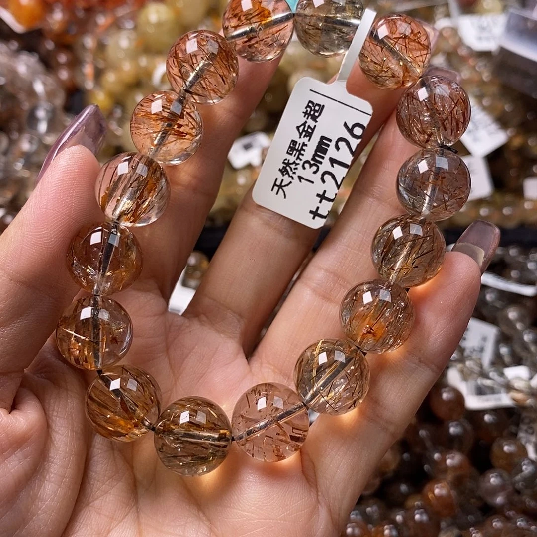 未镶嵌水晶手链水