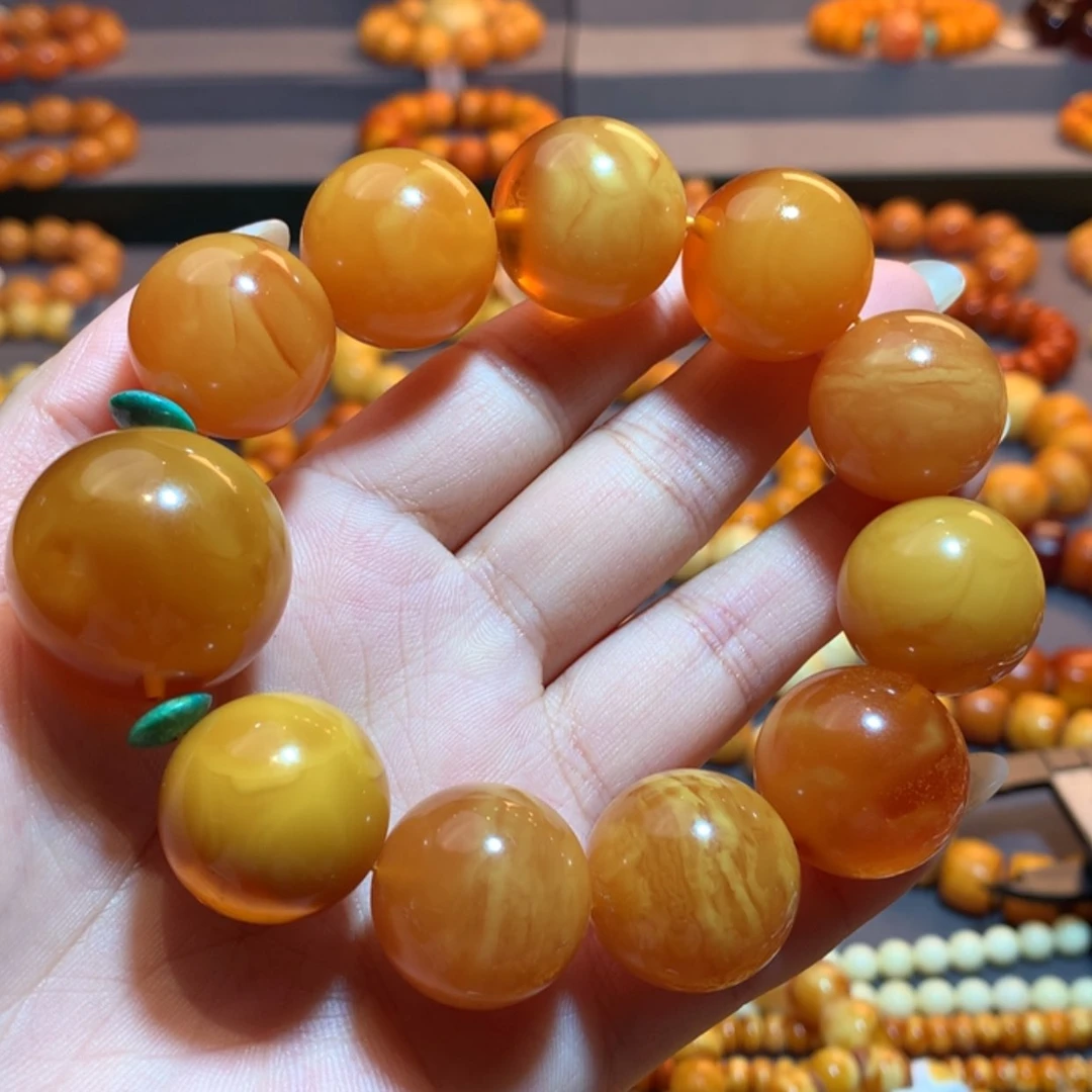 【闪购商品】手串蜜蜡未镶嵌蜜蜡手串