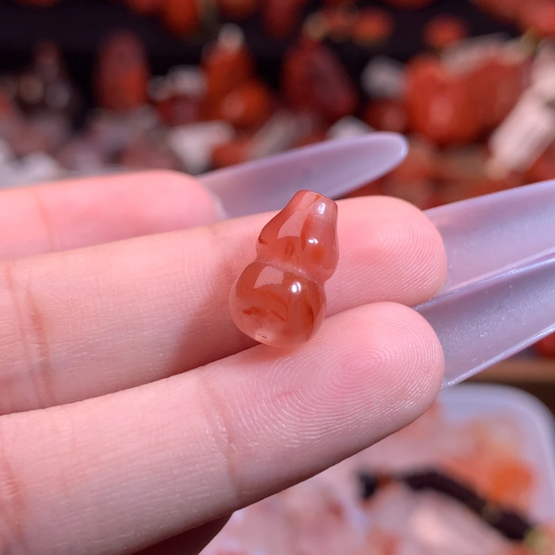 南红玛瑙未镶嵌珠宝半成品葫芦