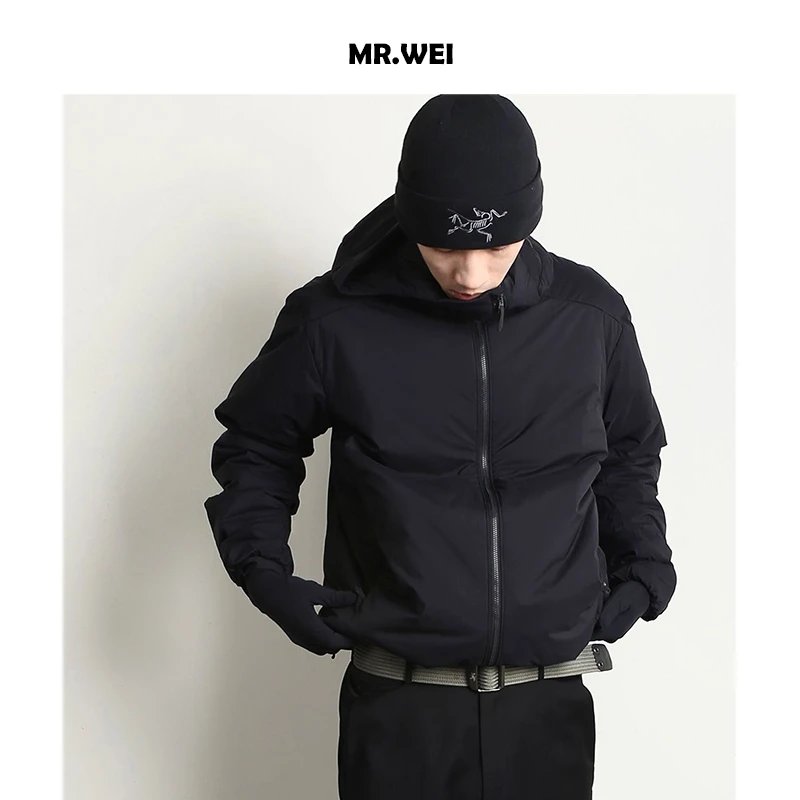 3M雪丽棉认证）致敬经典 情侣轻量连帽保暖棉服中间层户外防风外套