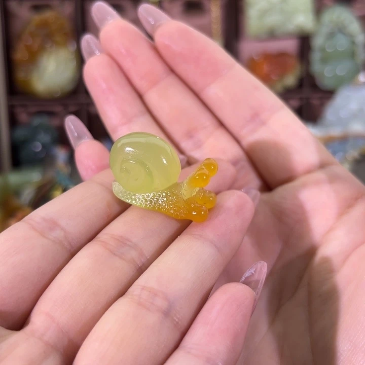 蛇纹石玉合金颈饰米*@