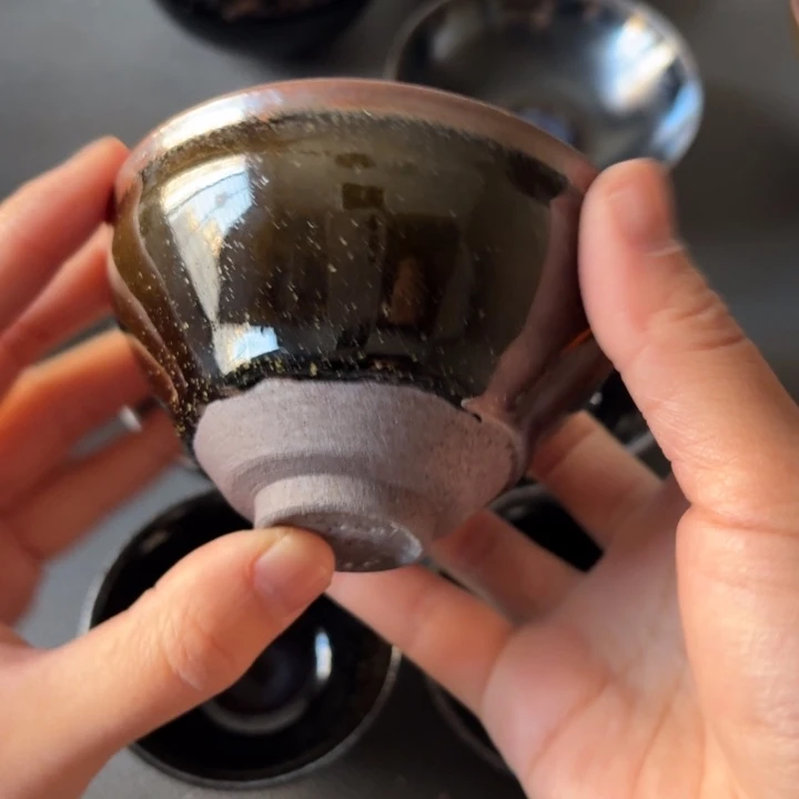 骨瓷洋****?微瑕漱口建盏一个