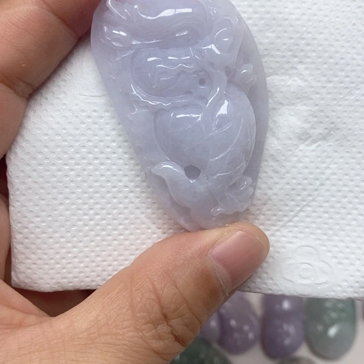 翡翠未镶嵌颈饰天然缅甸翡翠