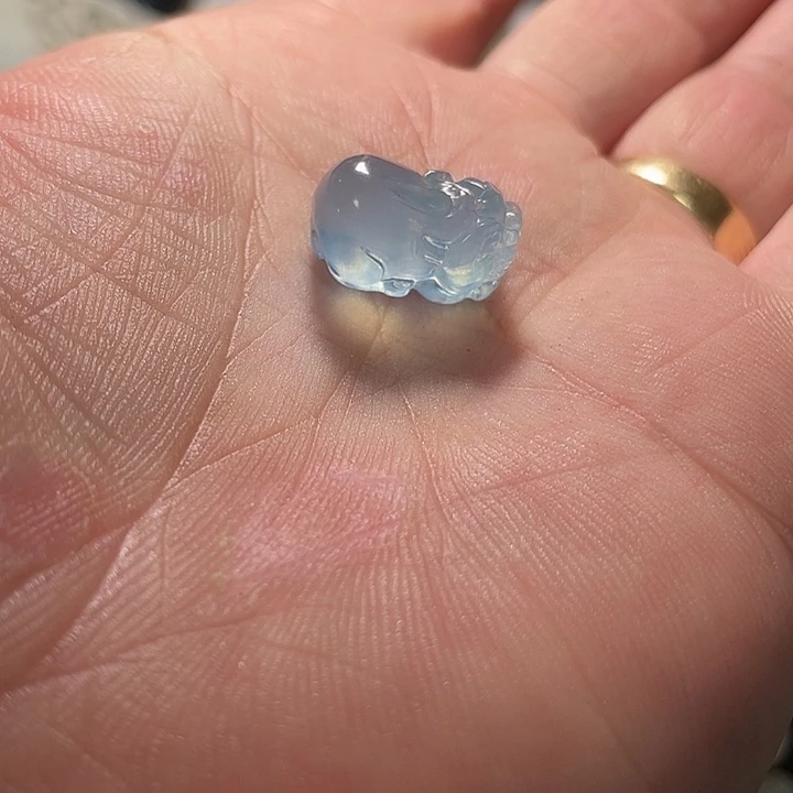 还***好海蓝宝石手链未镶嵌