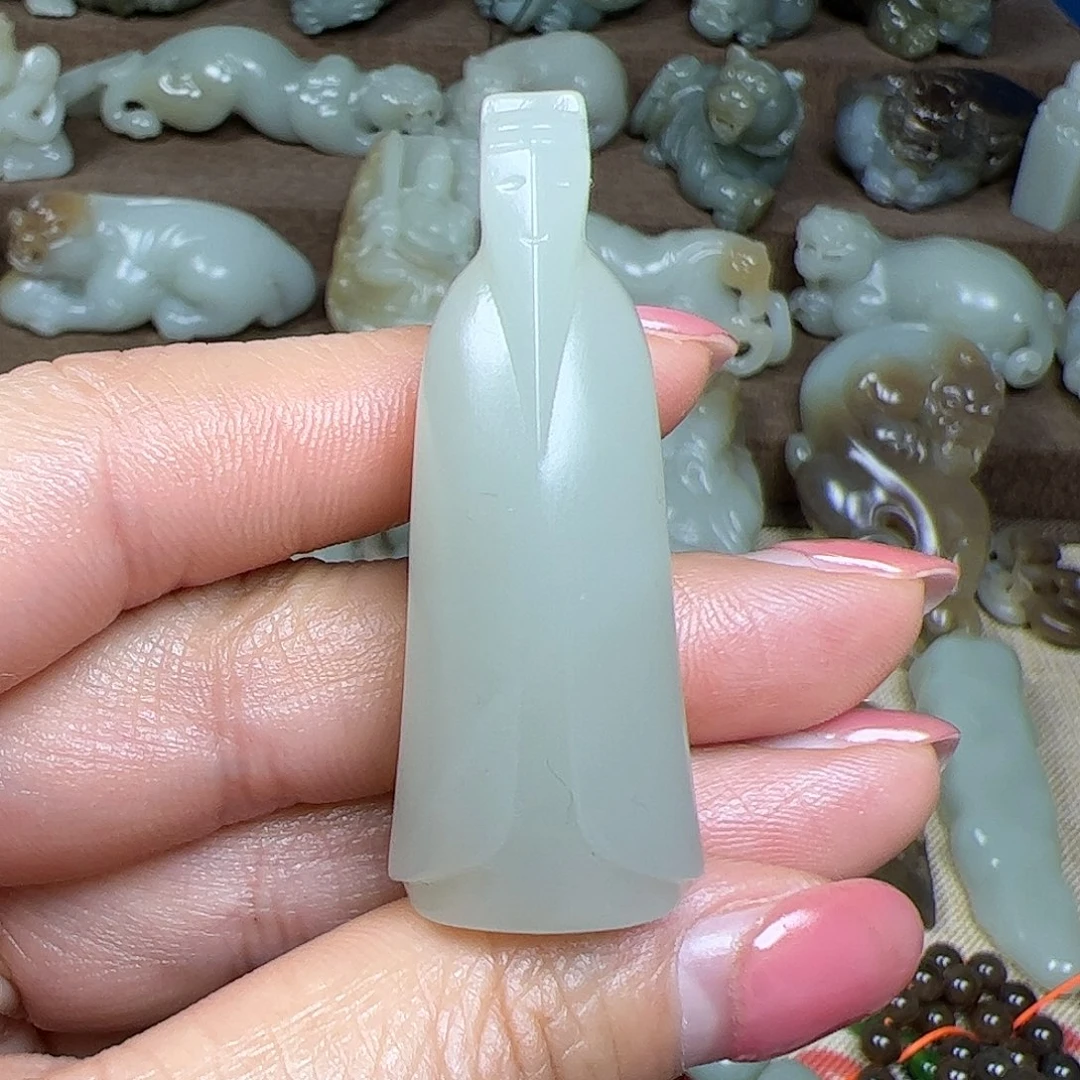 和田玉挂件未镶嵌