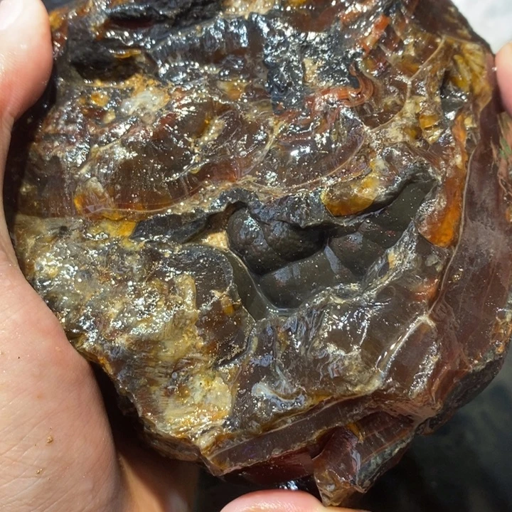 未镶嵌玛瑙/玉髓珠宝半成品