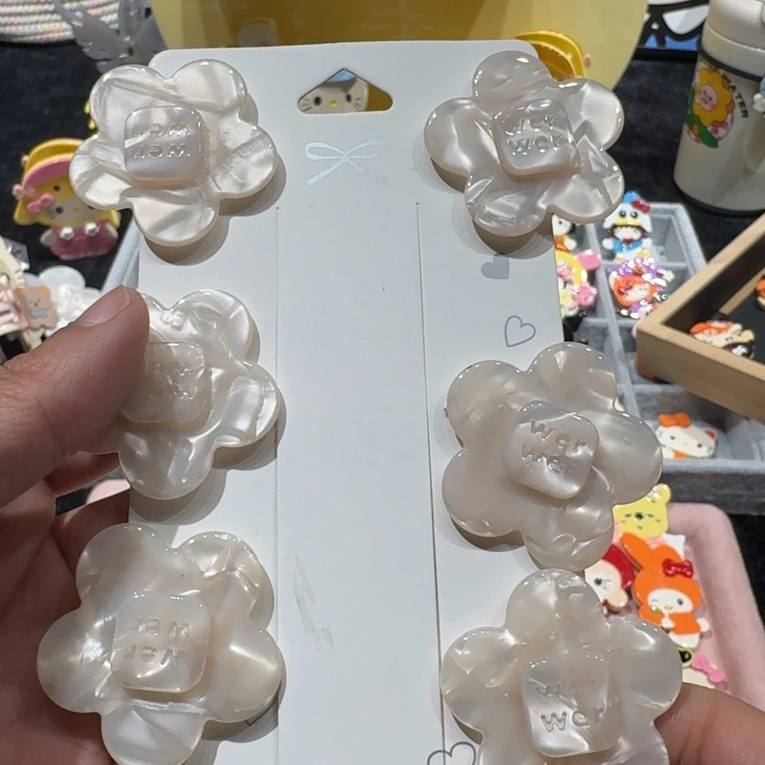 醋酸非金属白色小花小号