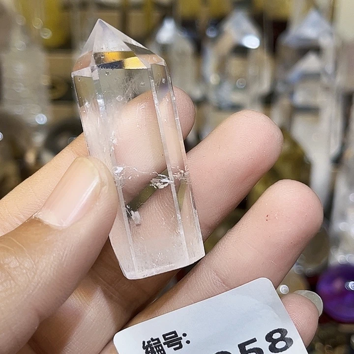 摆件未镶嵌水晶柱
