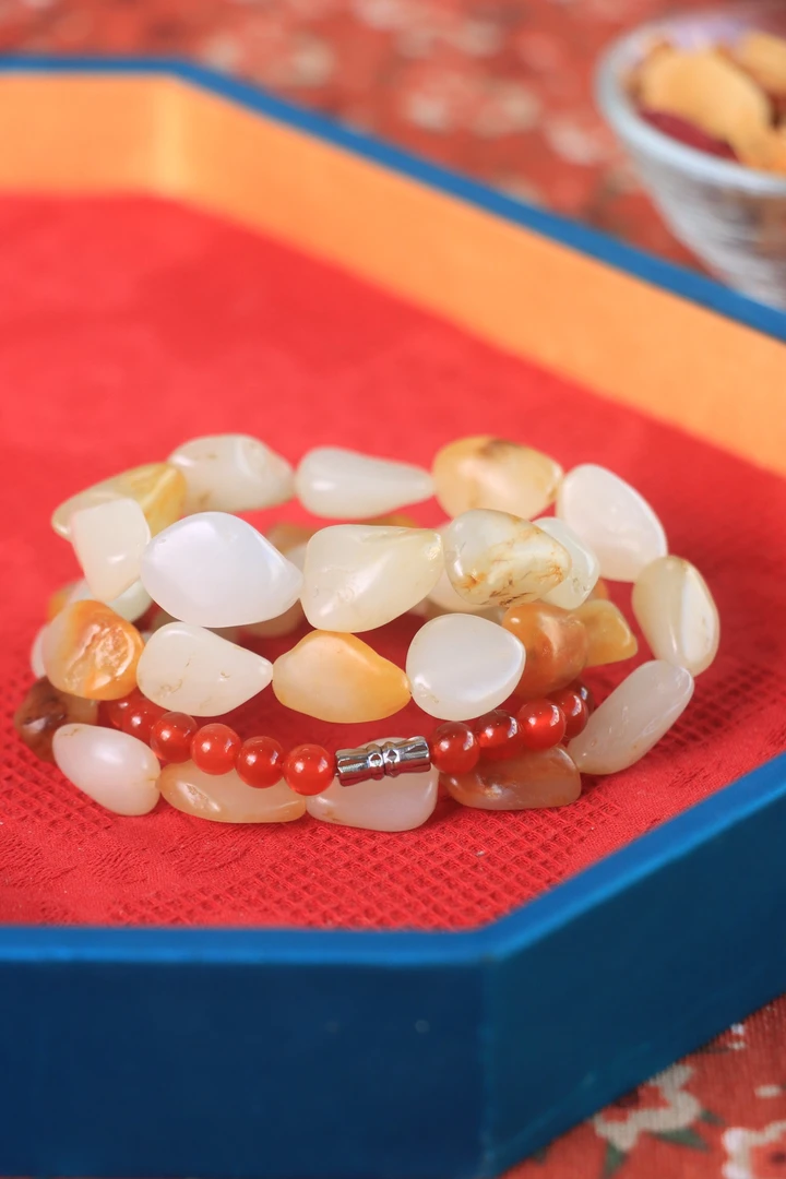 （籽）精品新疆和田玉籽原石项链（籽•原石项链）0114